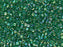 Delica Glasperlen 10/0 Transparent Grün AB Japanische Glasperlen Miyuki Farbe_Green