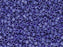 Delica Glasperlen 10/0 Metallic Saphir matt Japanische Glasperlen Miyuki Farbe_Blue