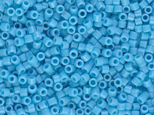 Delica Glasperlen 10/0 Opak Hellblau Japanische Glasperlen Miyuki Farbe_Blue