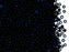 Rocailles 10/0 Jet Black Azuro Tschechisches Glas Farbe_Black Farbe_ Multicolored
