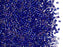Delica Glasperlen 11/0 Opak Königsblau AB Japanische Glasperlen Miyuki Farbe_Blue