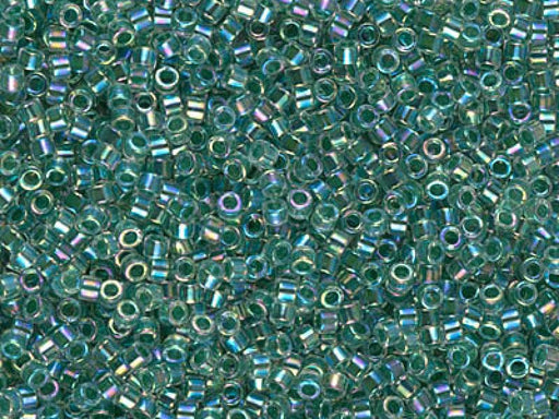 Delica Glasperlen 11/0 Gefütterter Limette AB Japanische Glasperlen Miyuki Farbe_Green