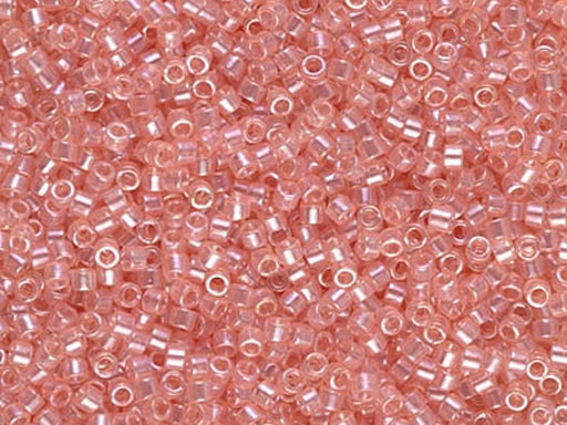 Delica Glasperlen 11/0 Transparenter Rosa Glanz Japanische Glasperlen Miyuki Farbe_Pink