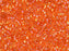 Delica Glasperlen 11/0 Transparent Tangerine AB  Japanische Glasperlen Miyuki Farbe_Orange