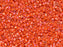 Delica Glasperlen 11/0 Opak Orange AB Japanische Glasperlen Miyuki Farbe_Orange