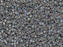 Delica Glasperlen 11/0 Undurchsichtiges Grau AB Japanische Glasperlen Miyuki Farbe_Grey