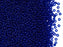 20 g 11/0 Rocailles Preciosa Ornela, Transparent Blau, Tschechisches Glas