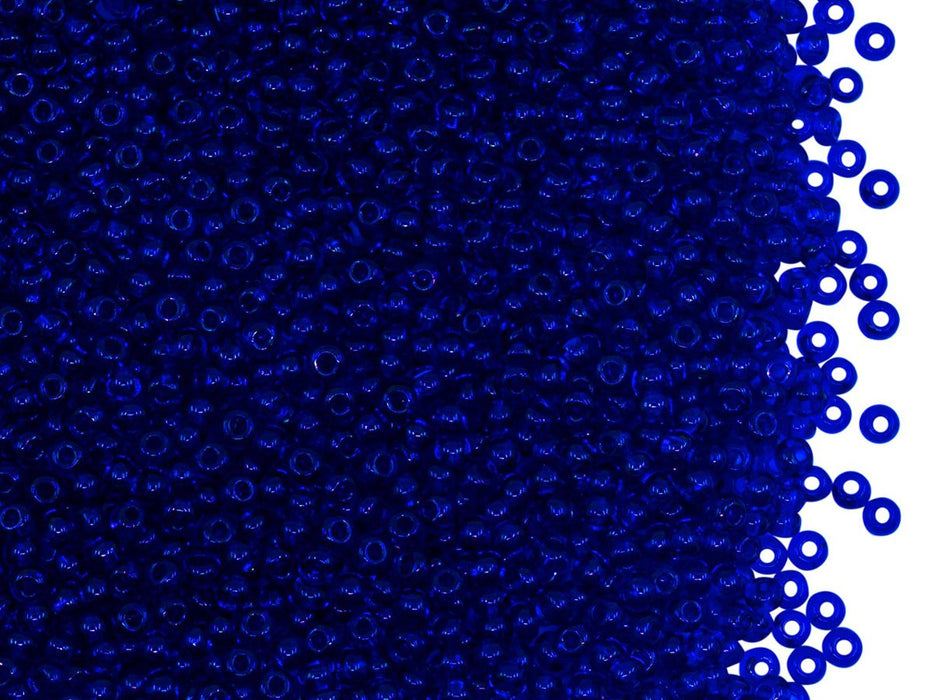 Rocailles 11/0 Blau Opak Tschechisches Glas  Farbe_Blue
