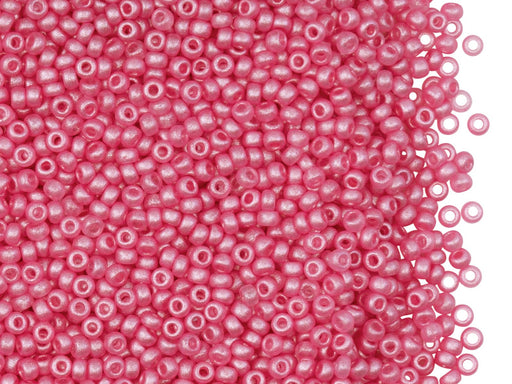 Rocaiiles 11/0 Perlmutt Rosa Tschechisches Glas  Farbe_Pink