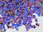 20 g Rocaiiles 11/0, Kristall Magic Violet Blau, Tschechisches Glas (Rocailles Seed Beads)