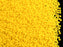 20 g 13/0 Rocailles Preciosa Ornela, Böhmische Glas, Gelb Natürliche Opak