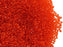 10 g 13/0 Cut Rocailles Charlotte Preciosa Ornela, Böhmische Glas, Orange Transparent
