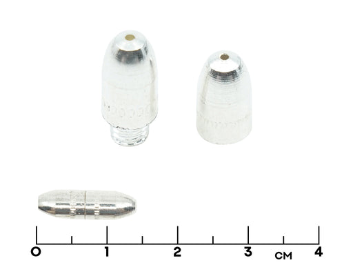 1 pc Schraubverschluss 4x14 mm, Silber, Metall