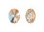 4122 Oval Rivoli Fancy Stone 14x10.5 mm Kristall Pfirsich DeLite Swarovski Österreich Farbe_Orange Farbe_ Multicolored
