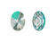 4122 Oval Rivoli Fancy Stone 14x10.5 mm Kristall Laguna DeLite Swarovski Österreich Farbe_Green Farbe_ Multicolored