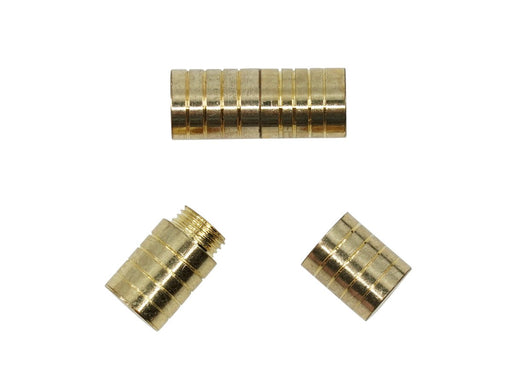 Schraubverschluss 4x14 mm Gold Metall Gold