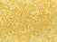 Rocailles 15/0 Gold mit versilbertem Loch  Japanische Glasperlen Miyuki Farbe_Yellow Farbe_ Silver