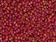 Rocailles 15/0 Transparent Rot AB Japanische Glasperlen Miyuki Farbe_Red Farbe_ Multicolored