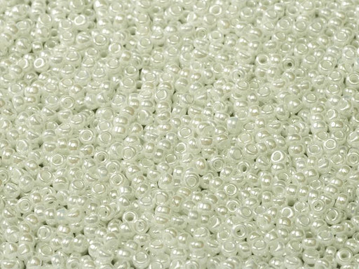 Rocailles 15/0 Weiß Pearl Ceylon Japanische Glasperlen Miyuki Farbe_White
