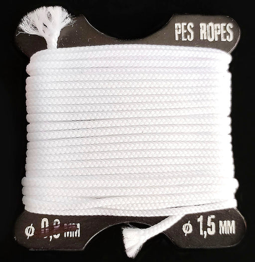 Pes Seile 5x15 mm Weiß Polyester Farbe_White