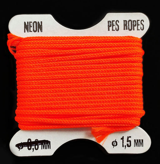 Pes Seile 5x15 mm Neon Orange Polyester Farbe_Orange