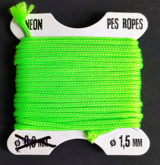 Pes Seile 5x15 mm Neon Grün Polyester Farbe_Green