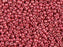 Rocailles 11/0 Matt Duracoat galvanisiert Cranberry Japanische Glasperlen Miyuki Farbe_Red