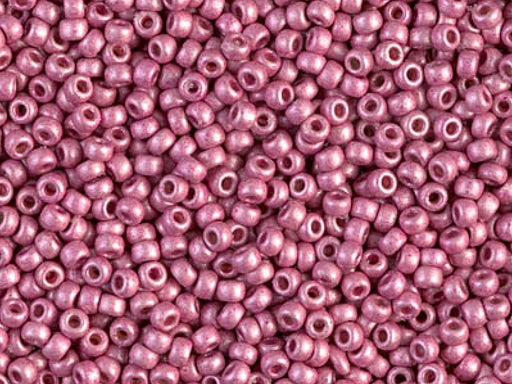 Rocailles 11/0 Matt Duracoat galvanisiert Hot Pink Japanische Glasperlen Miyuki Farbe_Pink