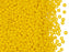 Rocailles 9/0 Opak Gelb Tschechisches Glas  Farbe_Yellow