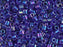 Delica Rocailles 8/0 Opak Königsblau AB Japanische Glasperlen Miyuki Farbe_Blue Farbe_ Multicolored