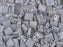 Tila™ Glasperlen  5x5 mm 2-Loch  Opak Zementgrau Japanische Glasperlen Miyuki Farbe_Grey