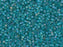 Delica Glasperlen 15/0 Transparent Caribbean Teal mattiert AB Japanische Glasperlen Miyuki Color_Blue Color_Multicolored