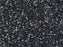 Delica Glasperlen 15/0 Gunmetal Japanische Glasperlen Miyuki Color_Grey Color_Black