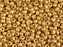 Rocailles 8/0 Matt Duracoat galvanisiert Gold Japanische Glasperlen Miyuki Farbe_Gold