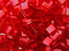 Tila™ Glasperlen  5x5 mm 2-Loch  Hellrot Japanische Glasperlen Miyuki Farbe_Red