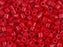 Delica Rocailles 8/0 Opak Cranberry dunkel Japanische Glasperlen Miyuki Farbe_Red