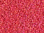 Delica Glasperlen 15/0 Opak Cranberry AB mattiert Japanische Glasperlen Miyuki Color_Red