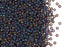 Rocailles 10/0 Topaz dunkel matt Iris Tschechisches Glas Color_Brown Color_Multicolored