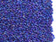 1-Cut Charlotte Beads Preciosa Ornela 13/0 Blau Opak schimmernd  Tschechisches Glas  Blue Multicolored