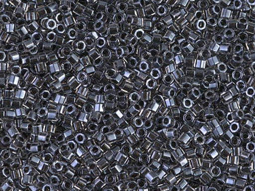 Delica Beads Cut 11/0 Funkelnd mit kohlegefärbtem Loch Japanische Glasperlen Miyuki Farbe_Green