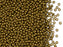 Rocailles 10/0 Oliv-Gold matt Tschechisches Glas  Color_Gold