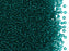 Rocailles 11/0 Transparent Aquamarin Grün Tschechisches Glas Farbe_Green