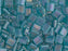 Tila™ Glasperlen  5x5 mm 2-Loch  Transparent Entenbraun mattiert AB Japanische Glasperlen Miyuki Farbe_Blue Farbe_ Multicolored
