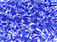 Quarter Tila™ Glasperlen 5x1.2x1.9 mm 2-Loch Metallic Lila Gold irisierend Japanische Glasperlen Miyuki Farbe_Blue Farbe_ Multicolored