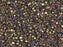 Delica Beads Cut 11/0 Metallic Gold Oliv irisierend Japanische Glasperlen Miyuki Farbe_Gold Farbe_ Purple Farbe_ Multicolored