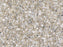 Delica Beads Cut 11/0 Kristall mit versilbertem Loch Japanische Glasperlen Miyuki Farbe_Clear Farbe_ Silver