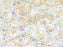 Quarter Tila™ Glasperlen 5x1.2x1.9 mm 2-Loch Weiß Perlmutt AB Japanische Glasperlen Miyuki Farbe_White