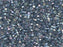 Delica Beads Cut 11/0 Transparent Blau Grau Luster AB Japanische Glasperlen Miyuki Farbe_Blue Farbe_ Multicolored