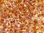 Quarter Tila™ Glasperlen 5x1.2x1.9 mm 2-Loch Aqua blass AB Japanische Glasperlen Miyuki Farbe_Brown Farbe_ Multicolored