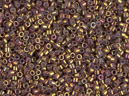 Delica Glasperlen 15/0 Erde Batik Metallic Luster Japanische Glasperlen Miyuki Color_Grey Color_Multicolored